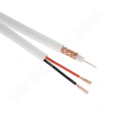 Кабел DMC, RG59, DC, ролка 200m, White