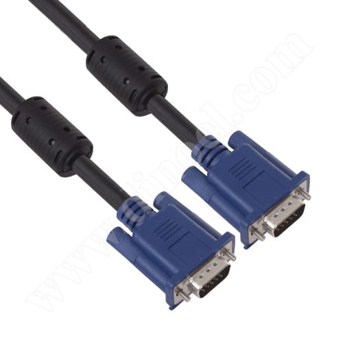 Кабел JeWAY, VGA(M) - VGA(M), с филтър,  3.0m