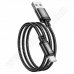 Кабел Hoco, X89AC, USB A(M) - USB C(M), v.2.0, 3.0A, 1.0m, Black