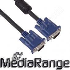 Кабел MediaRange, VGA(M) - VGA(M), с филтър, 20.0m