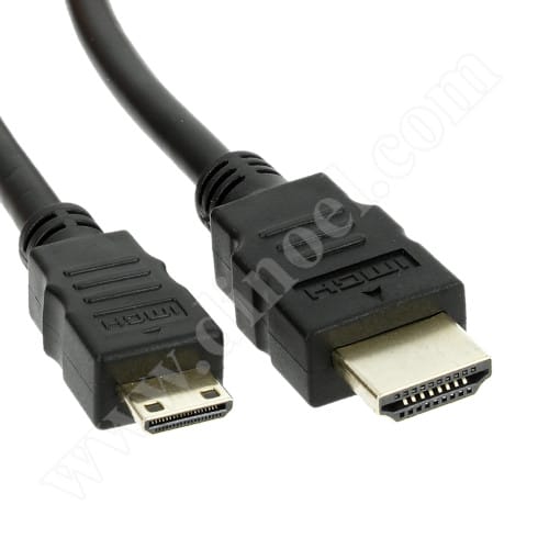 Кабел Omega, GOLD, HDMI(M) - mini HDMI(M), 4K, V1.4, 1.8m