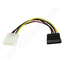 Захранващ преходник JeWAY, ATX, Molex, 4pin - SATA, 0.20m