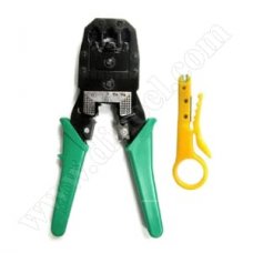 Кримпващи клещи и нож DMC, за букси RJ11, RJ12, RJ45