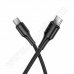 Кабел Hoco, X120CC, USB C(M) - USB C(M), v.2.0, 60W, 1.0m, Black