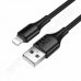 Кабел Hoco, X120iP, USB A(M) - iP(M), v.2.0, 2.4A, 1.0m, Black
