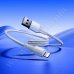 Кабел Hoco, X120iP, USB A(M) - iP(M), v.2.0, 2.4A, 1.0m, White
