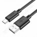Кабел Hoco, X88AC, USB A(M) - USB C(M), v.2.0, 60W, 1.0m, Black