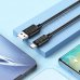 Кабел Hoco, X88AC, USB A(M) - USB C(M), v.2.0, 60W, 1.0m, Black