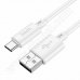 Кабел Hoco, X88AC, USB A(M) - USB C(M), v.2.0, 60W, 1.0m, White