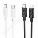 Кабел Hoco, X88CC, USB C(M) - USB C(M), v.2.0, 60W, 1.0m, Black