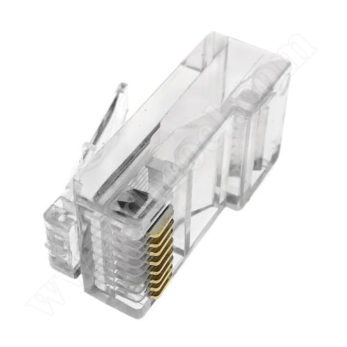 Букси за кримпване JeWAY, RJ45, 1000бр.