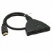 Превключвател RoTech, HDMI(F)x3 - HDMI(M), 0.30m