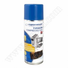 Компресииран въздух Esperanza, Air Duster Spray, ES103, 400ml