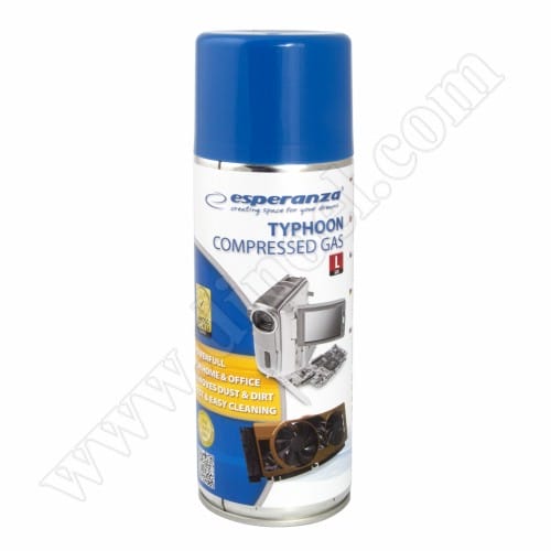 Компресииран въздух Esperanza, Air Duster Spray, ES103, 400ml