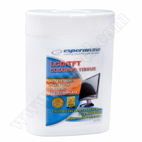Почистващи кърпички Esperanza, за LCD, TFT, ES106, 100бр.