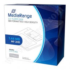 MediaRange, FD, 1.44MB, дискети, в опаковка 10бр.