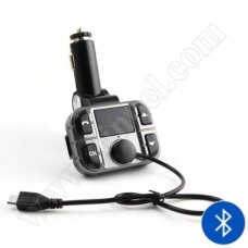 FM трансмитер Omega, F-28, Bluetooth, USB, SD, microSD, Aux in, Remote