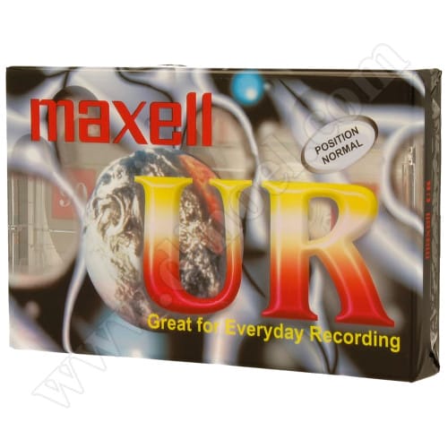Аудио касетка Maxell, Normal bias, UR-90min, опаковка 5бр.