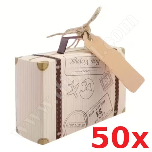 Кутийка за флаш памет GIFT, G-C01TB, Travel briefcase, 50бр.