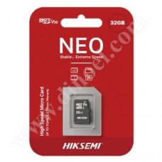 HikSemi, NEO, microSD,  32GB, Class 10, V10, карта памет,  без SD адаптер