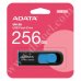 Adata, UV128, 256GB, USB 3.2, Flash Drive, Black + Blue