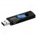 Adata, UV320, 128GB, USB 3.2, Flash Drive, Black + Blue, 30бр.