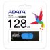 Adata, UV320, 128GB, USB 3.2, Flash Drive, Black + Blue, 30бр.