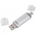 Hama, C-Laeta,  64GB, Type-C, USB 3.1, Flash Drive, Silver