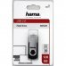 Hama, Rotate, 128GB, USB 2.0, Flash Drive, Black + Silver