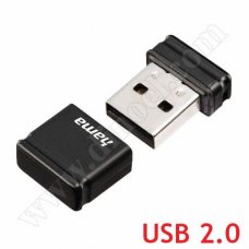 Hama, Smartly,  8GB, USB 2.0, Flash Drive, Black