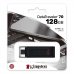 Kingston, DataTraveler, DT 70, 128GB, USB Type-C 3.2, Flash Drive, Black