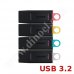 Kingston, DataTraveler, DTX, Exodia, 128GB, USB 3.2, Flash Drive, Black + Yellow