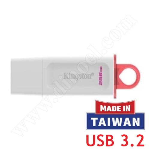 Kingston, DataTraveler, DTX, Exodia, 256GB, USB 3.2, Flash Drive, White + Pink