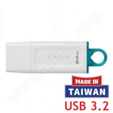 Kingston, DataTraveler, DTX, Exodia, 64GB, USB 3.2, Flash Drive, White + Teal Kingston, DataTraveler, DTX, Exodia, 64GB, USB 3.2, Flash Drive, White + Teal
