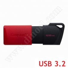 Kingston, DataTraveler, DTX, Exodia M, 128GB, USB 3.2, Flash Drive, Black + Red Kingston, DataTraveler, DTX, Exodia M, 128GB, USB 3.2, Flash Drive, Black + Red