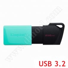 Kingston, DataTraveler, DTX, Exodia M, 256GB, USB 3.2, Flash Drive, Black + Teal Kingston, DataTraveler, DTX, Exodia M, 256GB, USB 3.2, Flash Drive, Black + Teal