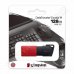 Kingston, DataTraveler, DTX, Exodia M, 128GB, USB 3.2, Flash Drive, Black + Red