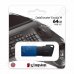 Kingston, DataTraveler, DTX, Exodia M,  64GB, USB 3.2, Flash Drive, Black + Blue, 30бр.
