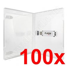 Кутийка за флаш памет Storage book, 170 x 135 x 14mm, за 100бр.