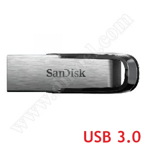 SanDisk, Ultra Flair, 128GB, USB 3.0, Flash Drive, Black