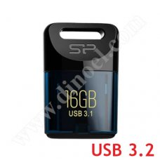 Silicon Power, Jewel 06, 16GB, USB 3.2, Flash Drive, Deep Blue