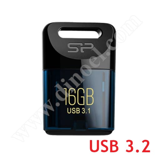 Silicon Power, Jewel 06, 16GB, USB 3.2, Flash Drive, Deep Blue
