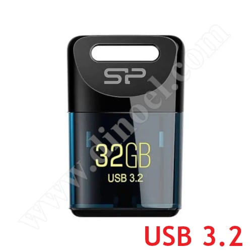 Silicon Power, Jewel 06, 32GB, USB 3.2, Flash Drive, Deep Blue