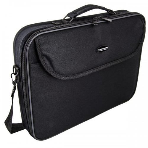Чанта Esperanza, Classic, ET101K, 15.6", Black, текстил