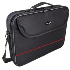 Чанта Esperanza, Classic, ET101R, 15.6", Black+Red, текстил
