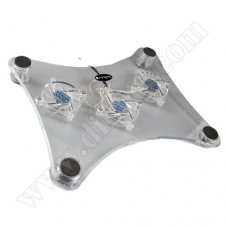 Поставка за лаптоп Cooler Pad, RX-738, Clear, до 13.3"
