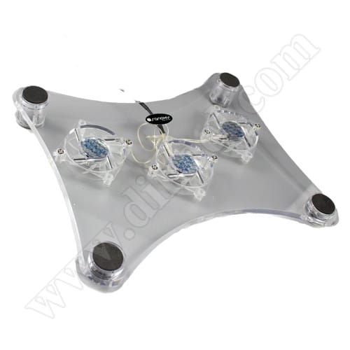 Поставка за лаптоп Cooler Pad, RX-738, Clear, до 13.3"