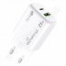 Адаптер захранване MediaRange 25W GaN, 1x USB-C и 1x USB-A, MRMA112