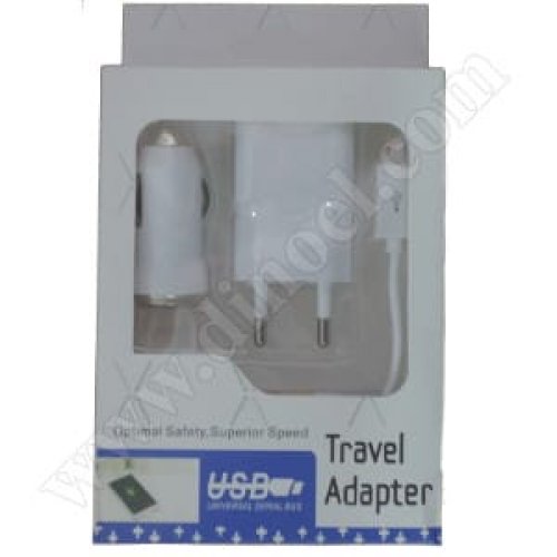 Адаптер захранване DMC, U90EW, 220V, 12V - 5V, 2.0A, USB 2.0
