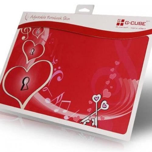 Фолио за лаптоп G-CUBE, GSE-17S, Skin, Enchanted Heart